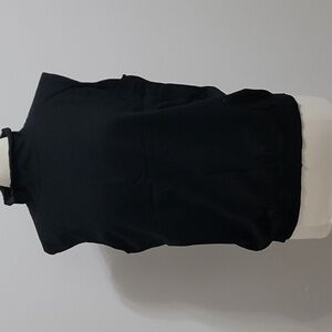 Liz Claiborne Black Sleeveless Jacket, Silk Blend Size XL
